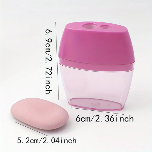 Pencil sharpener and eraser set