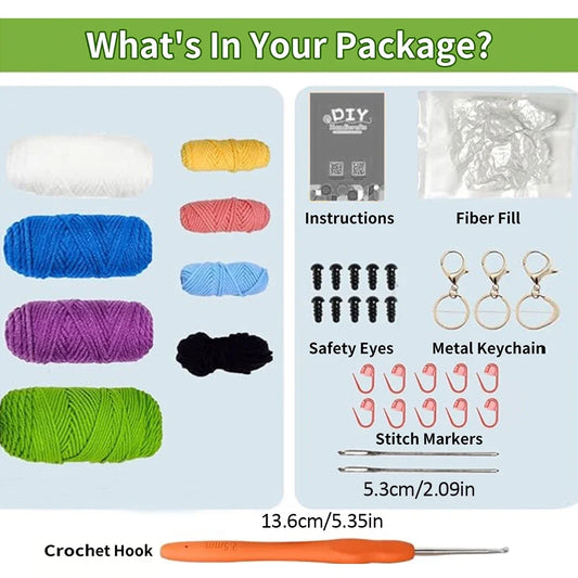 Crochet Kit with Step-by-Step Video T
