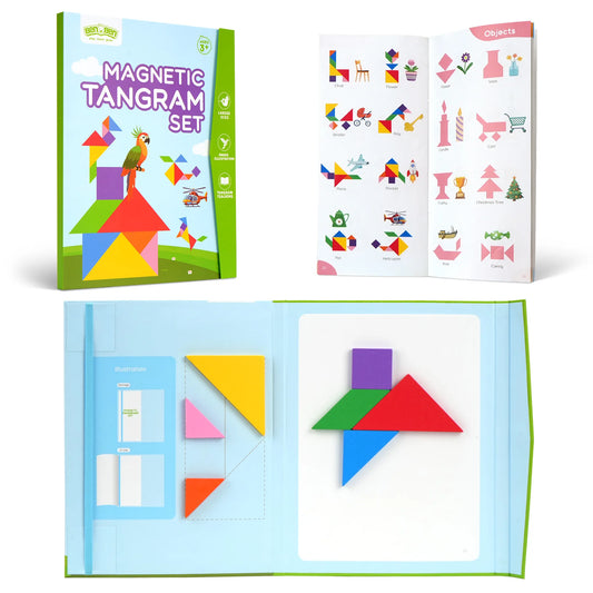 Magnetic Tangram Puzzle Book