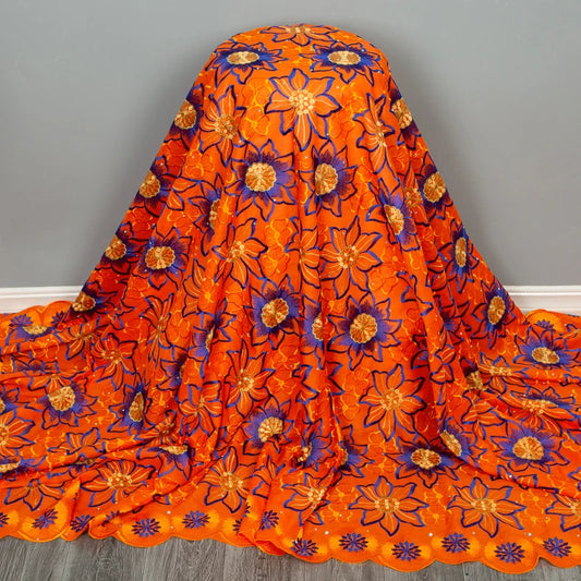 African Cotton Dry Lace