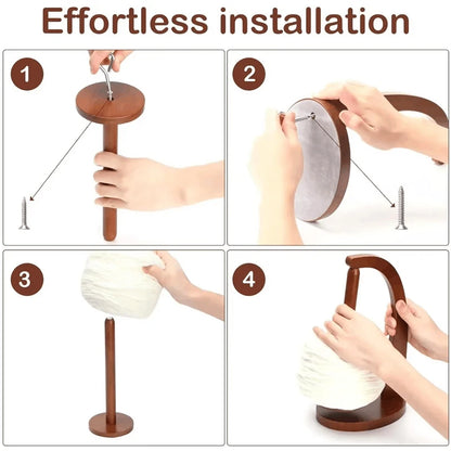 Wooden Yarn Holder