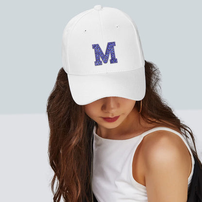 Iron on Patch Decorative A-Z Glitter Alphabet Applique Rhinestone