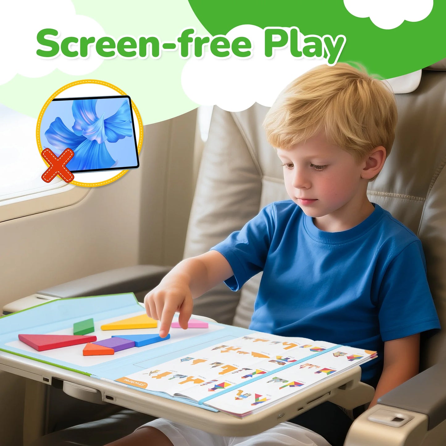 Magnetic Tangram Puzzle Book