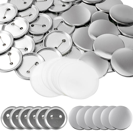 200 Sets Button Maker Supplies, 58mm/ 2.28 inch
