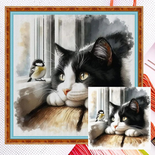 Cat Cross Stitch Kit