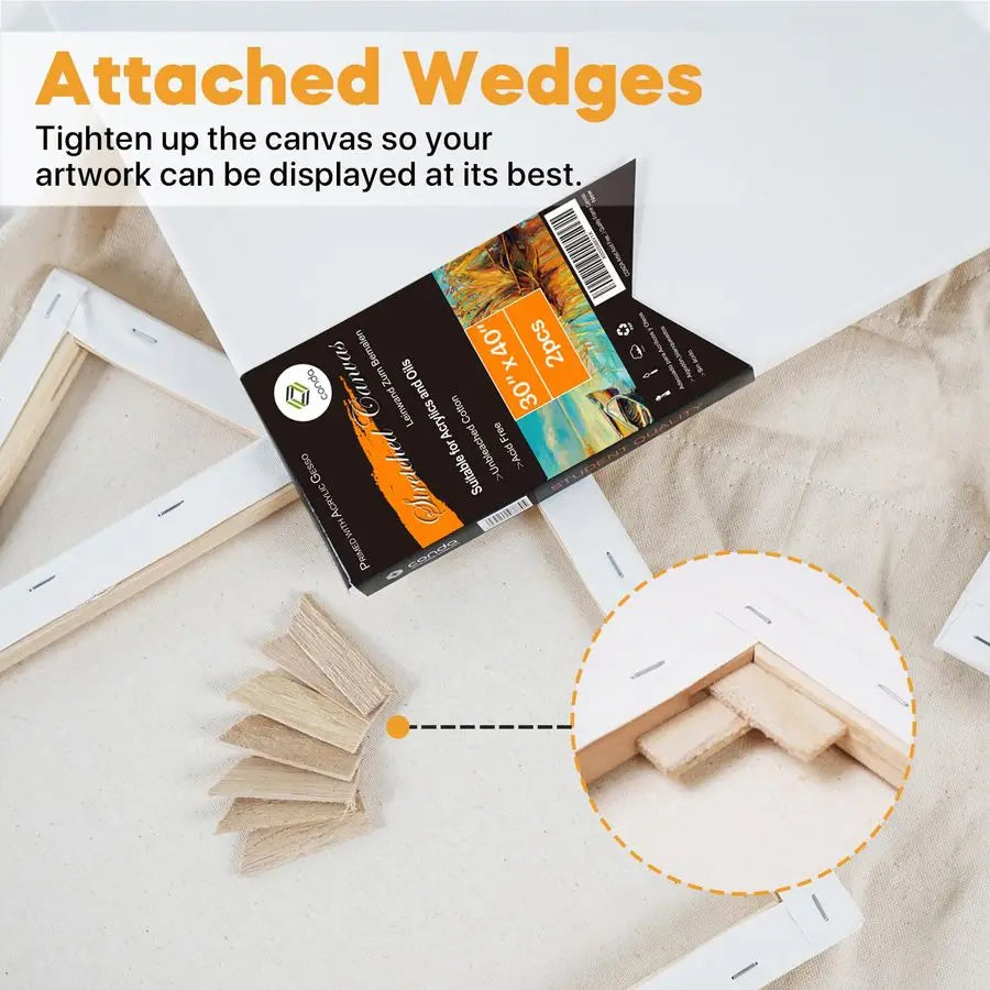 Large Stretched Canvas