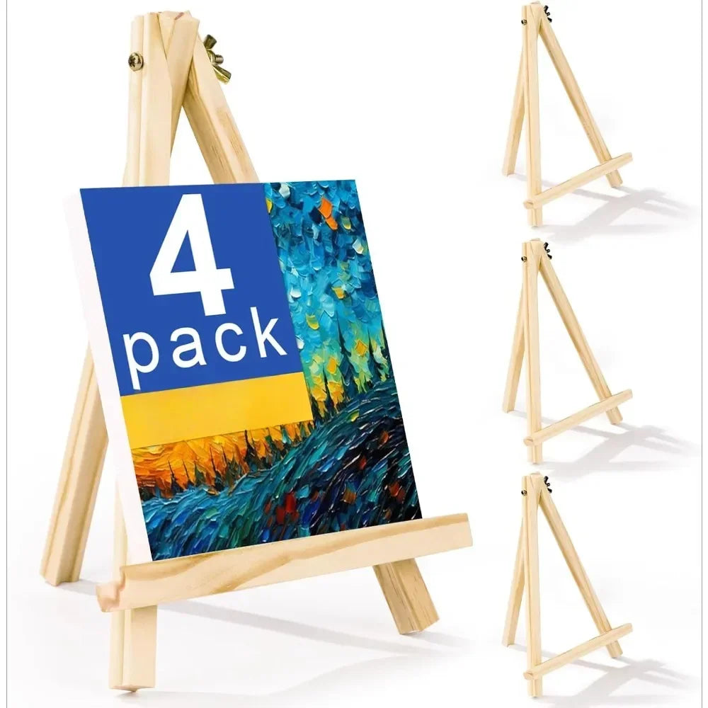 wooden easels