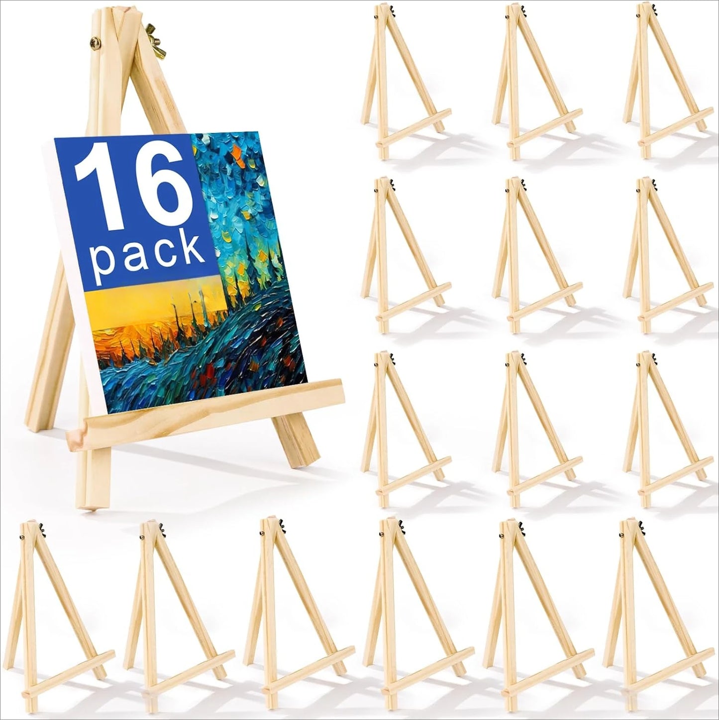 wooden easels