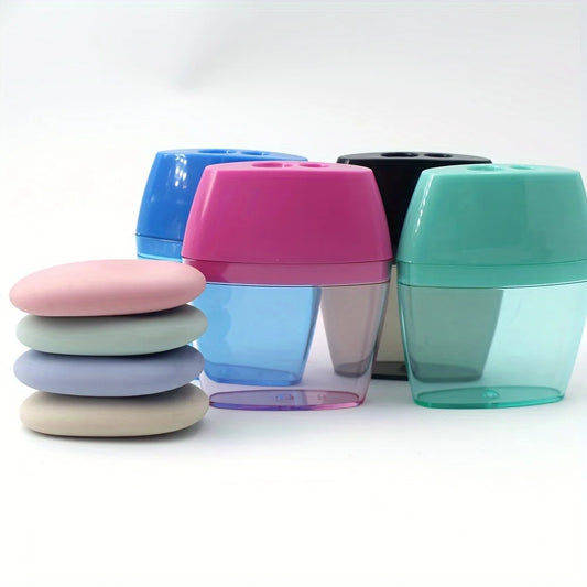 Pencil sharpener and eraser set